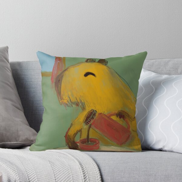 Item preview, this capybara loves coffee designed and sold by guilhernunes.