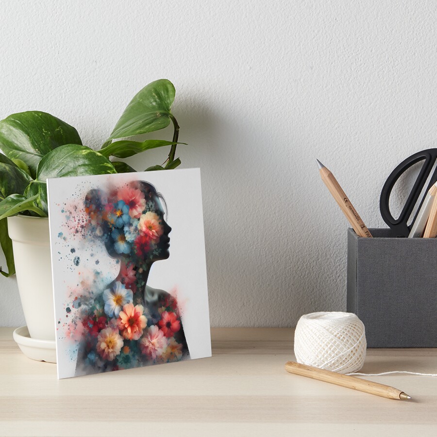 Item preview, Art Board Print designed and sold by VisualNomadClub.
