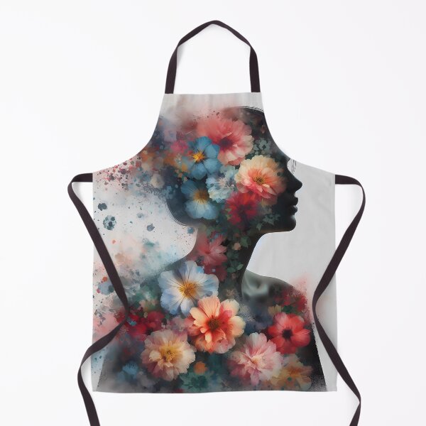 Item preview, Floral Portrait designed and sold by Visual Nomad Club.