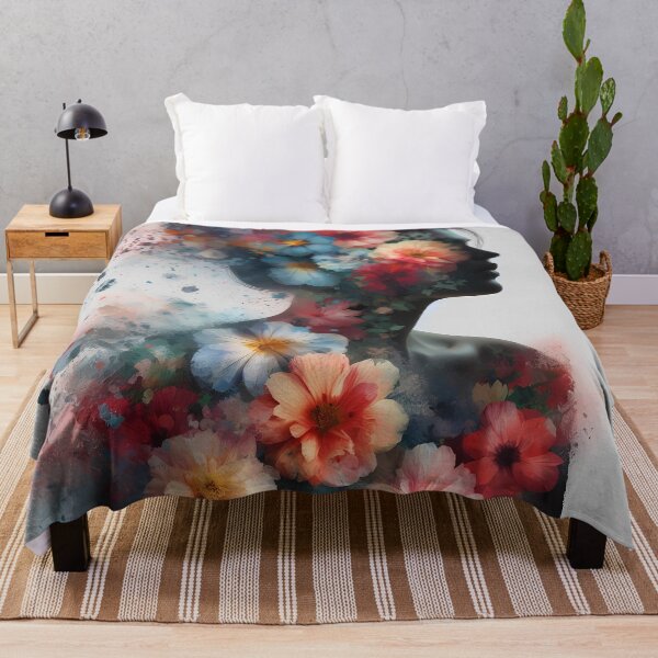 Item preview, Floral Portrait designed and sold by Visual Nomad Club.