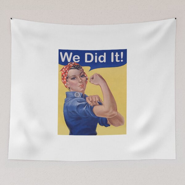 Aperçu de l'œuvre Nous l'avons fait ! Rosie la riveteuse créée et vendue par BladVrt.