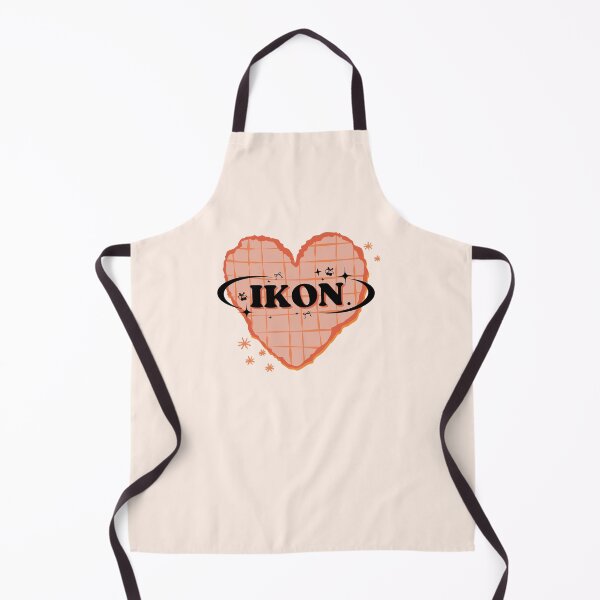 Item preview, iKON K-Pop Pink Peach Heart Scrapbook Design designed and sold by AJUNICE STUDIO.