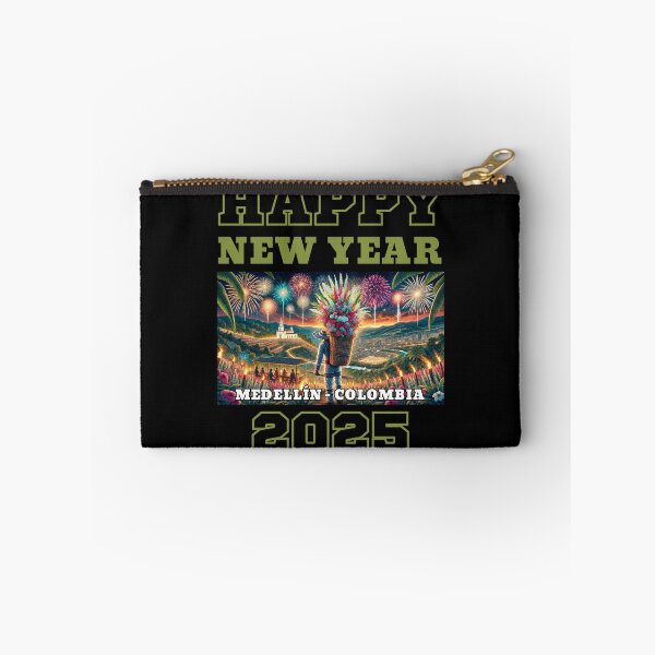 Item preview, Happy New Year 2025 - Medellín - Green Edition designed and sold by Manic Merch Designs.