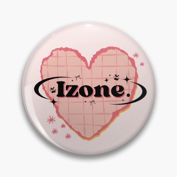 Item preview, IZ*ONE K-Pop Heart Scrapbook Design in Pink Peach designed and sold by AJUNICE STUDIO.