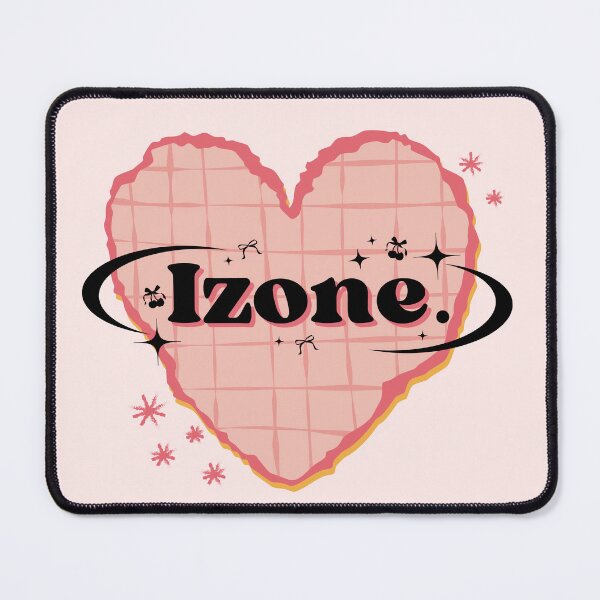 Item preview, IZ*ONE K-Pop Heart Scrapbook Design in Pink Peach designed and sold by AJUNICE STUDIO.