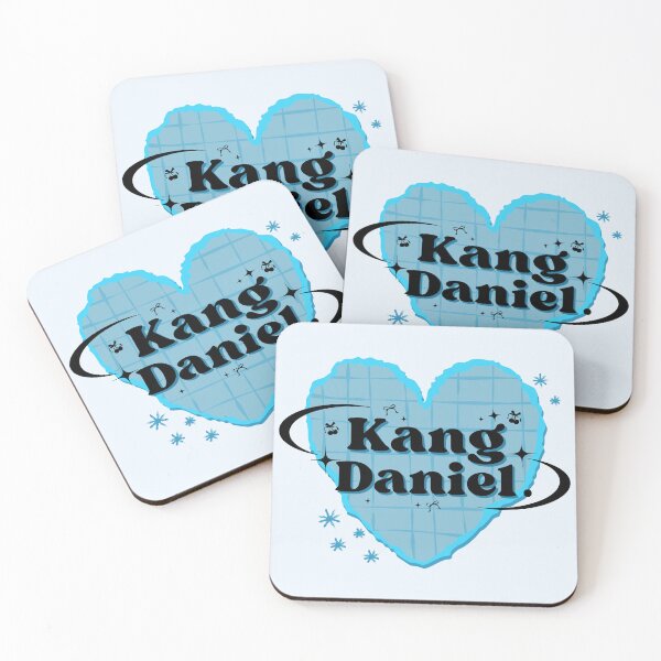 Item preview, Kang Daniel K-Pop Blue Heart Scrapbook Design designed and sold by AJUNICE STUDIO.