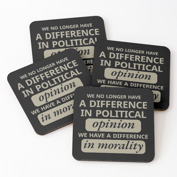 Item preview, We No Longer Have A Difference In Political Opinion Morality designed and sold by love3617.