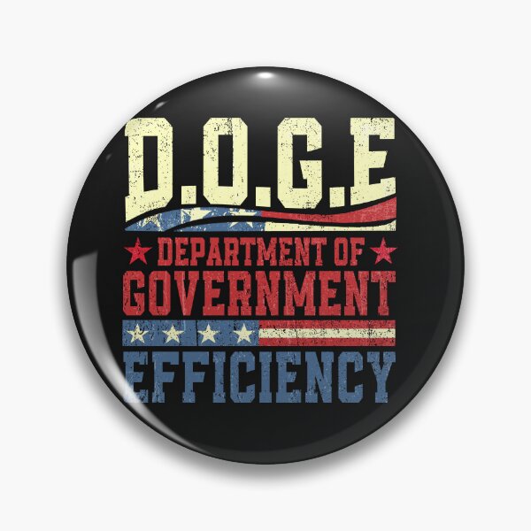 Item preview, D.O.G.E. DOGE DEPARTMENT OF GOVERNMENT EFFICIENCY designed and sold by MackenzieBin.
