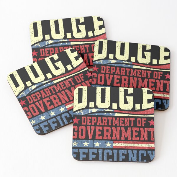 Item preview, D.O.G.E. DOGE DEPARTMENT OF GOVERNMENT EFFICIENCY designed and sold by MackenzieBin.