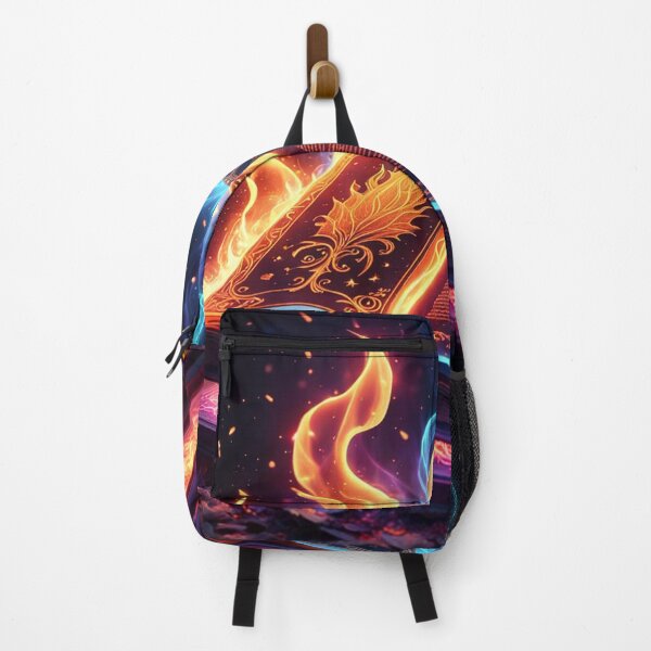 Item preview, Flaming Magic Book on Fire designed and sold by Simplybe1.