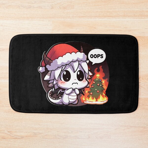 Item preview, OOPS - liitle accident with a christmas tree - anime dragon designed and sold by justyna-s28.