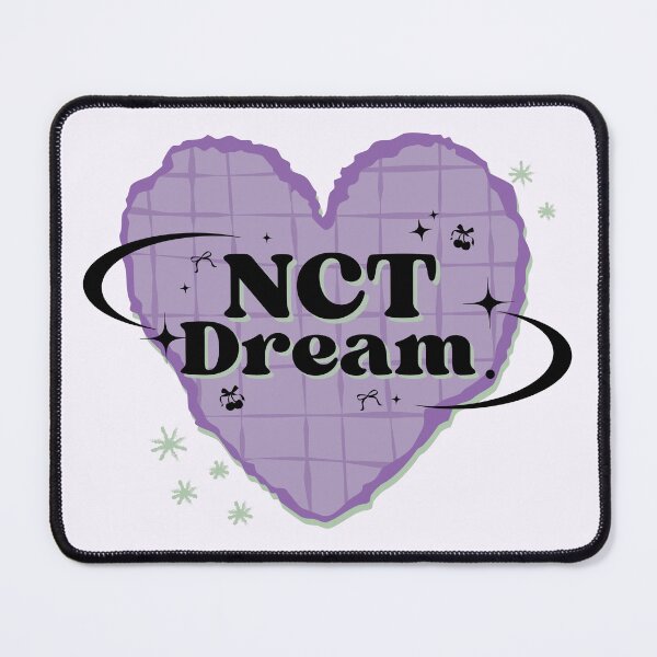 Item preview, NCT DREAM K-Pop Heart Scrapbook Design in Purple designed and sold by AJUNICE STUDIO.