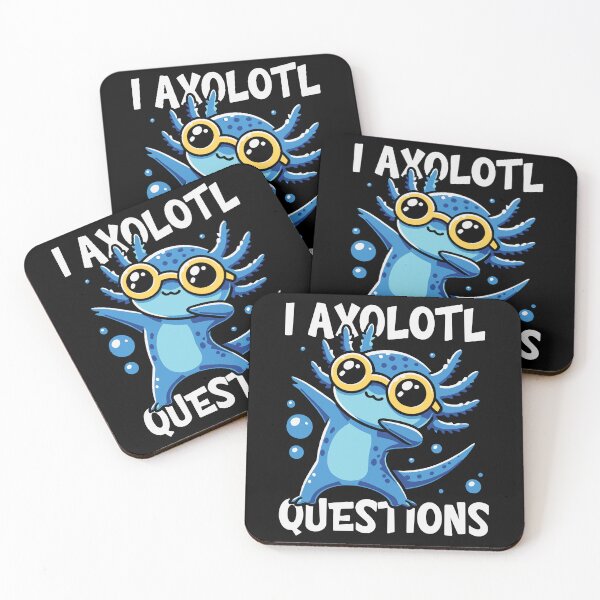 Item preview, I Axolotl Questions - Funny Dab Axolotl designed and sold by PrintCrafting.