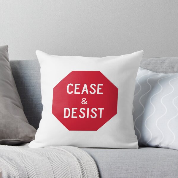 Item preview, Cease & Desist designed and sold by ImpromptuRockDrop.