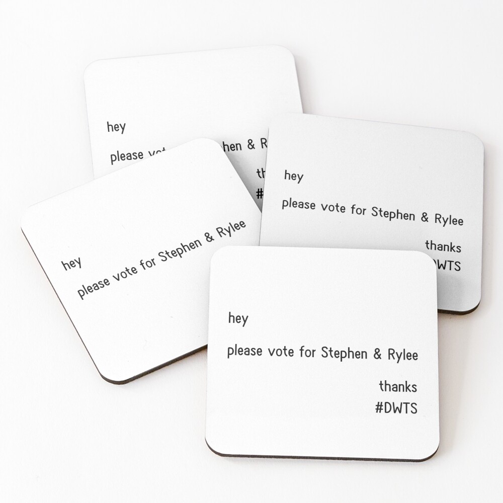 Item preview, Coasters (Set of 4) designed and sold by ShowsShopping.