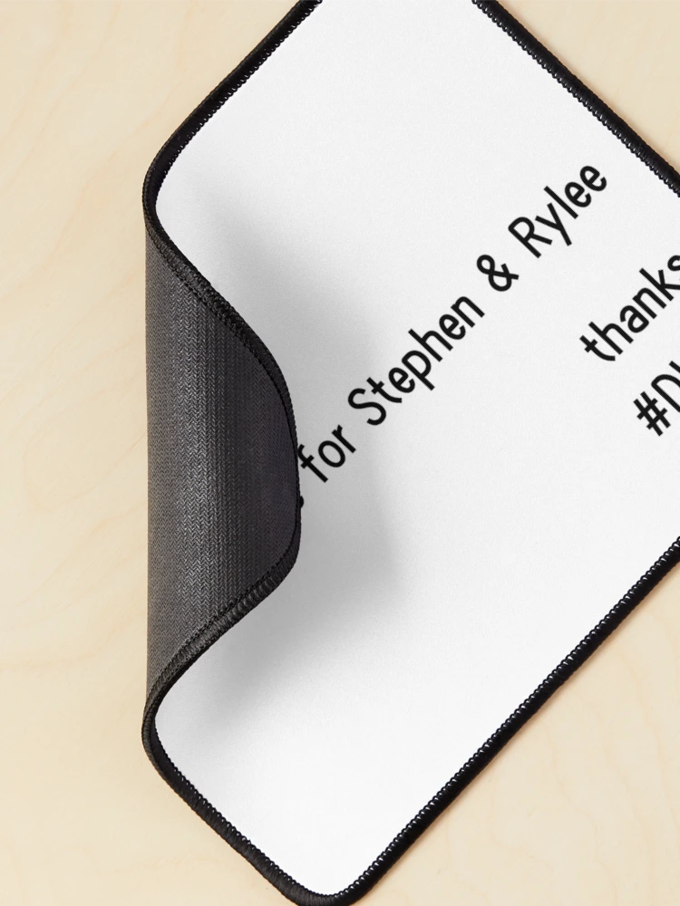 Thumbnail 2 of 5, Mouse Pad, Stephen & Rylee Fan designed and sold by ShowsShopping.