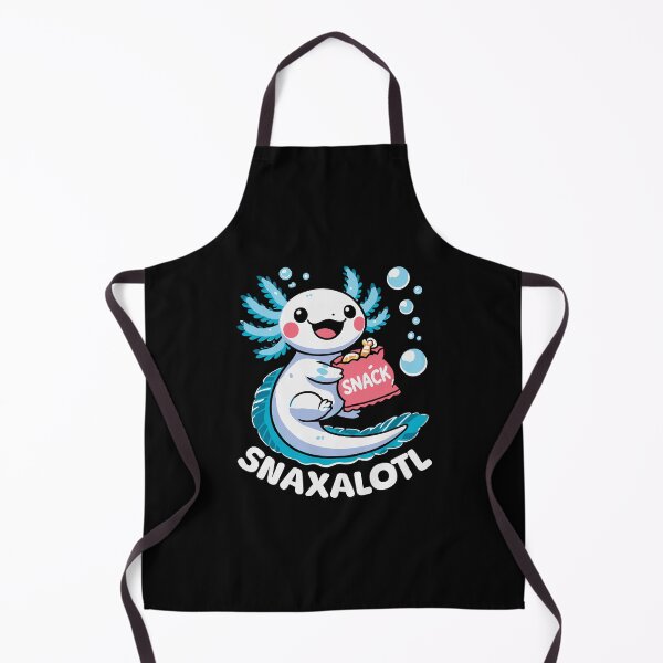 Item preview, Snaxalotl - Cute Snack-Loving Axolotl designed and sold by PrintCrafting.