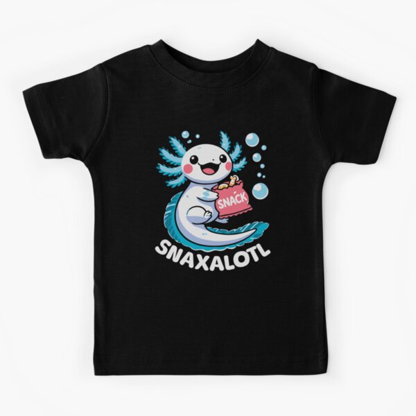 Item preview, Snaxalotl - Cute Snack-Loving Axolotl designed and sold by PrintCrafting.