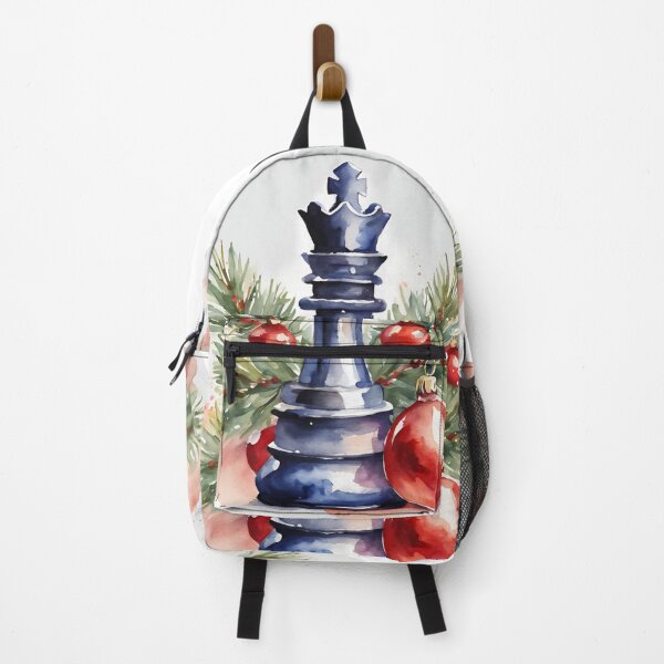 Item preview, Queen Chess, chess Lover, Christmas Romantic Elegant Watercolor Chess Queen designed and sold by KolorellaS.