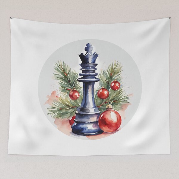 Item preview, Queen Chess, chess Lover, Christmas  Romantic Elegant Watercolor Chess Queen designed and sold by KolorellaS.