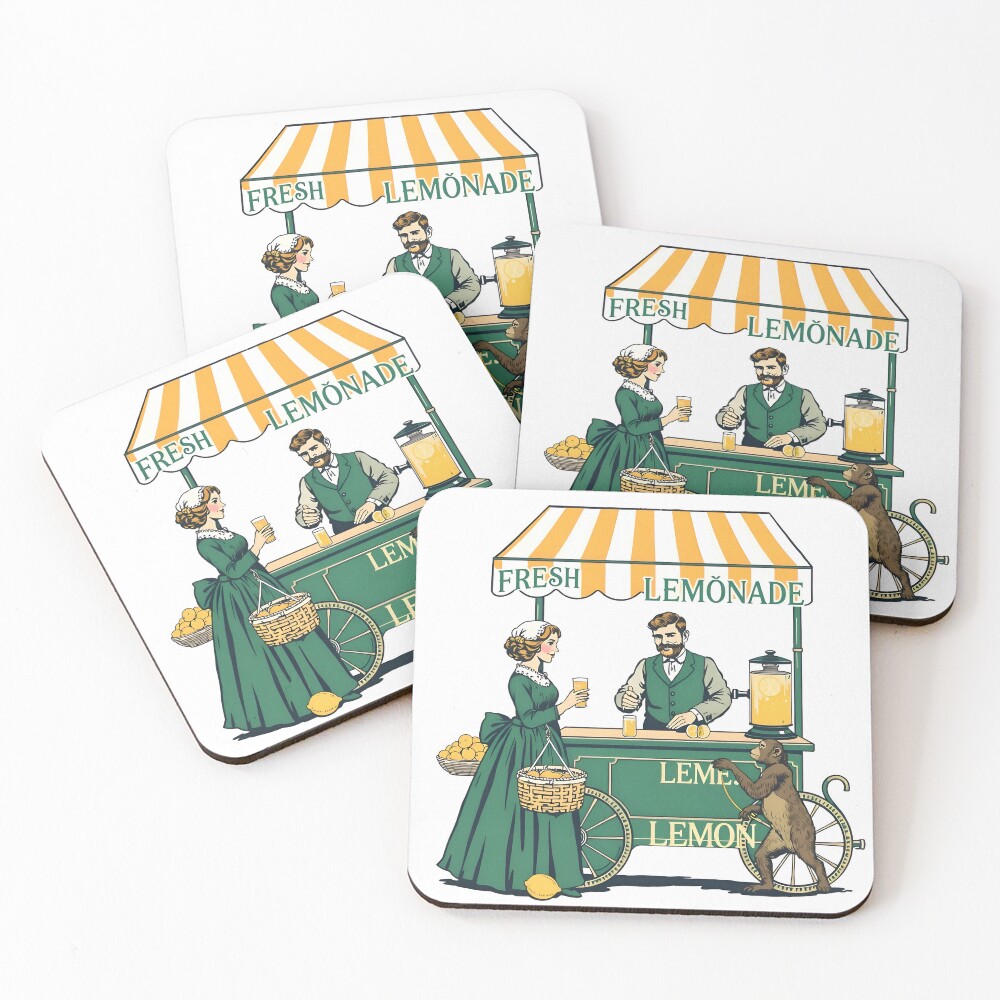 Item preview, Coasters (Set of 4) designed and sold by OuttaZeBox.
