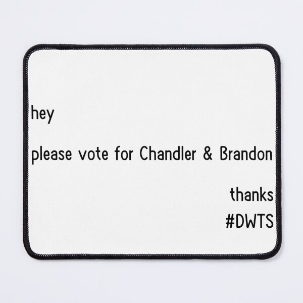 Item preview, Chandler & Brandon Fan designed and sold by ShowsShopping.