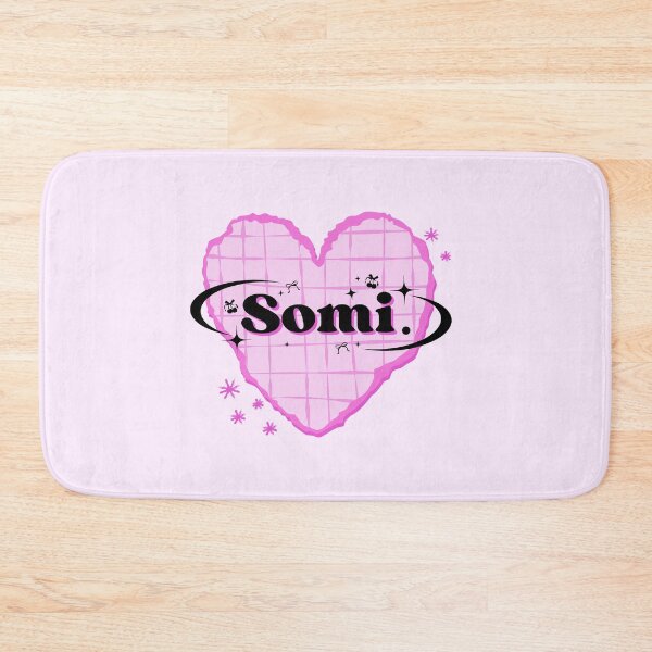 Item preview, Somi K-Pop Heart Scrapbook Design in Bright Pink designed and sold by AJUNICE STUDIO.