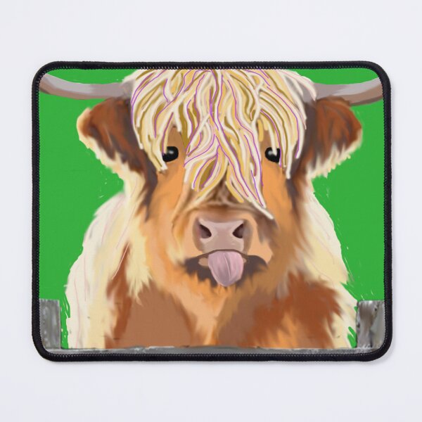Item preview, Highland Cow Agnes designed and sold by CubingGenius.