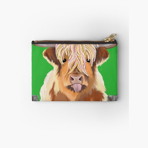 Item preview, Highland Cow Agnes designed and sold by CubingGenius.
