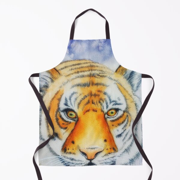 Item preview, Watercolor tiger painting purple rain designed and sold by Yarlseri.