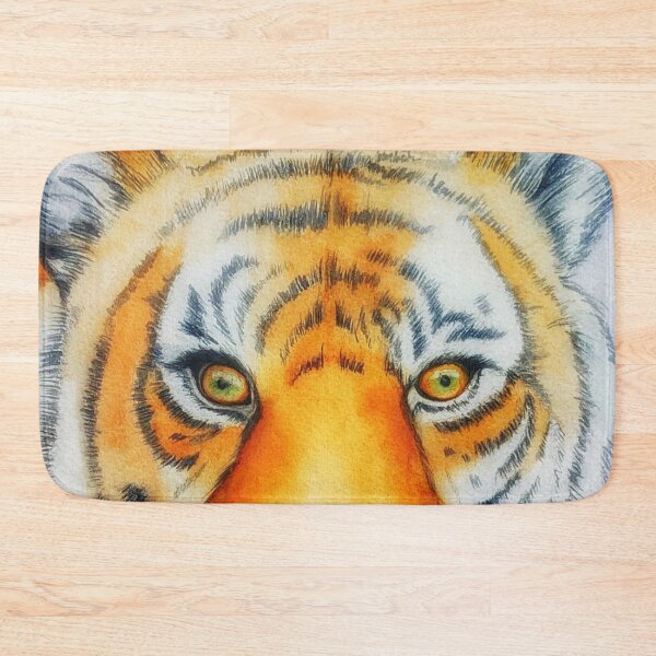 Item preview, Watercolor tiger painting purple rain designed and sold by Yarlseri.