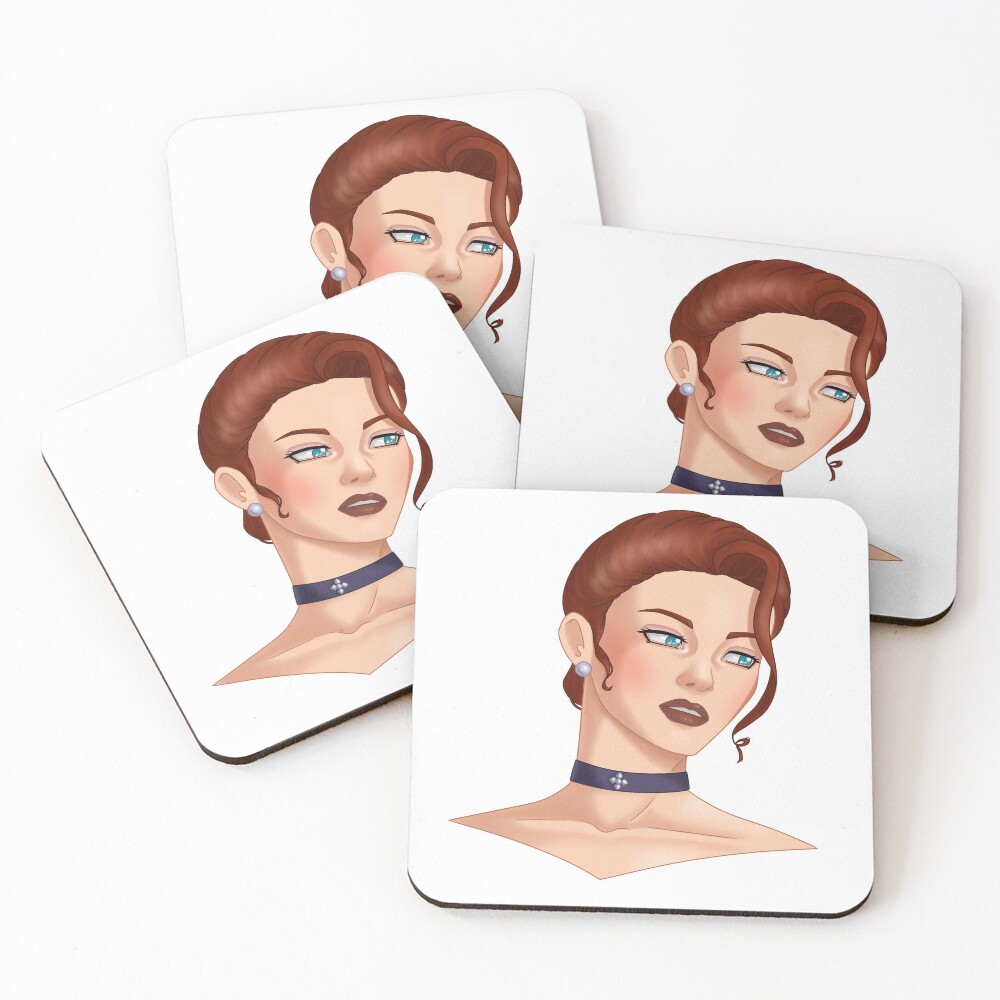 Item preview, Coasters (Set of 4) designed and sold by AssortedDrawing.