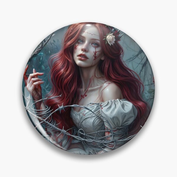 Item preview, The Gothic Woman of the Roses designed and sold by ValewithanE.