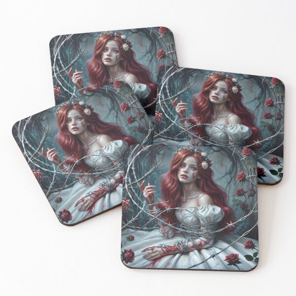 Item preview, The Gothic Woman of the Roses designed and sold by ValewithanE.