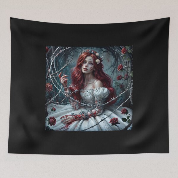Item preview, The Gothic Woman of the Roses designed and sold by ValewithanE.