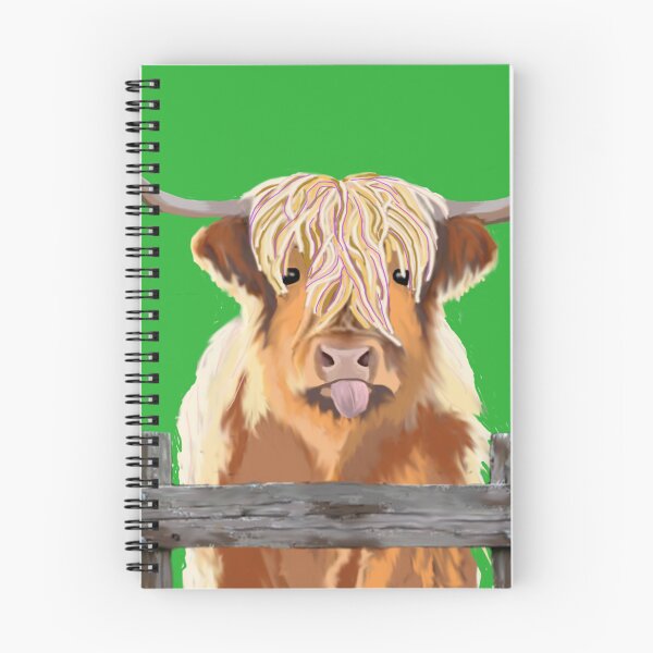 Item preview, Highland Cow Agnes designed and sold by CubingGenius.