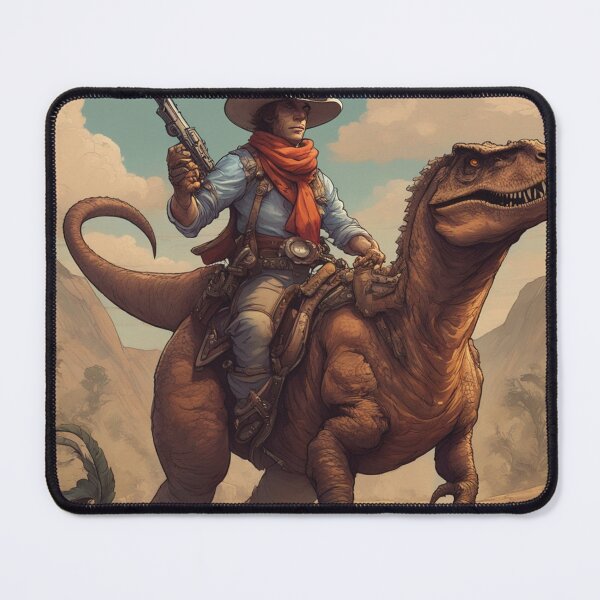 Item preview, Cowboy riding on a T-rex designed and sold by IrgumS.