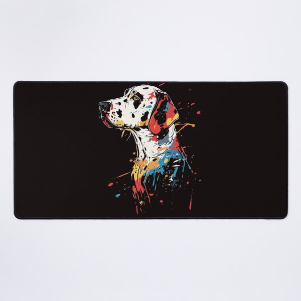 Item preview, Colorful Dalmatian Splash Art - Abstract Dog Lover designed and sold by Madine Design.