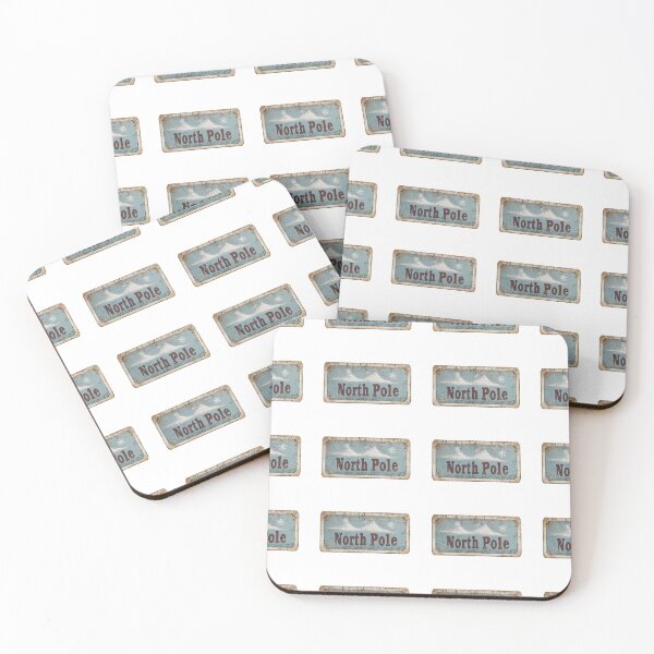Item preview, Vintage North Pole train ticket Christmas and holiday design designed and sold by filigreedigital.