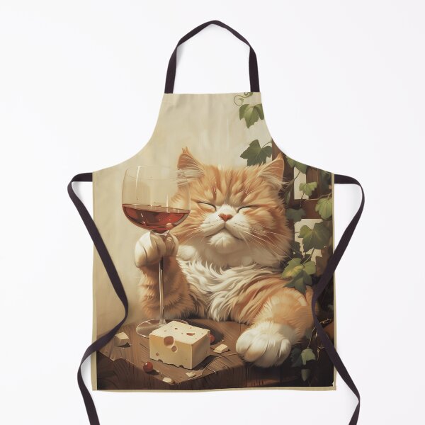 Item preview, Chester's Lazy Days in the Garden- Wine Feline designed and sold by NikoDeeko.