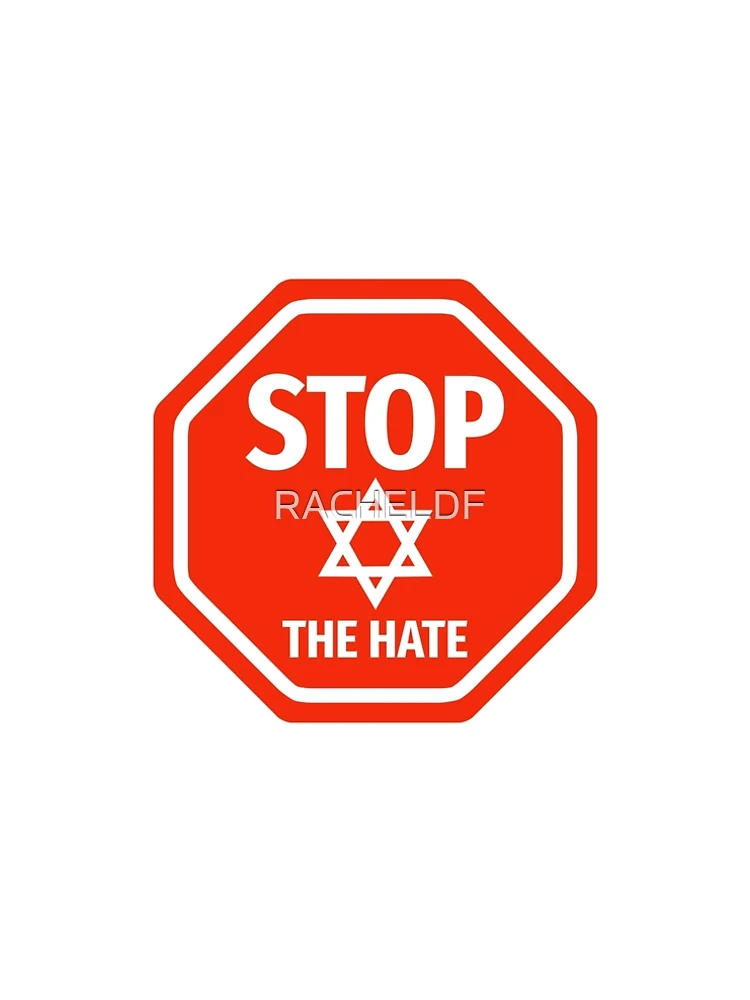 Thumbnail 5 of 5, A-Line Dress, Stop the hate designed and sold by Rachel the Artist .