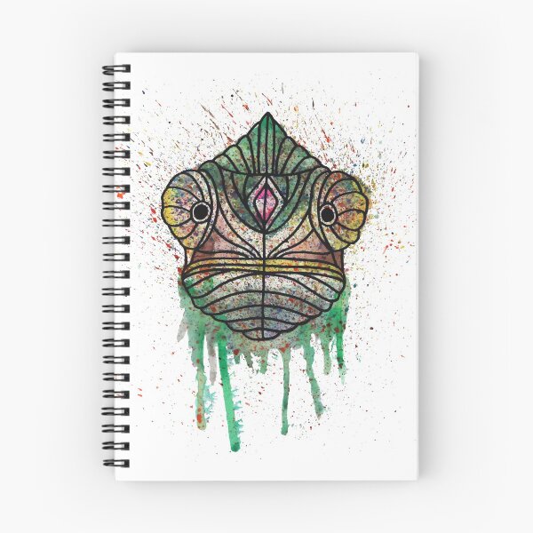 Item preview, Ink Aztec Chameleon designed and sold by conortravers.