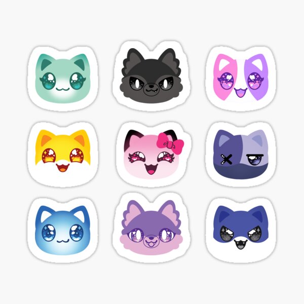 Aperçu de l'œuvre Modèle de chat Meemeow Aphmau et ses amis, version 1 créée et vendue par ACenturyMage.