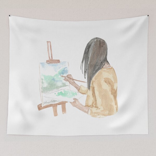 Item preview, Painter Woman designed and sold by WhimsyBoutique.