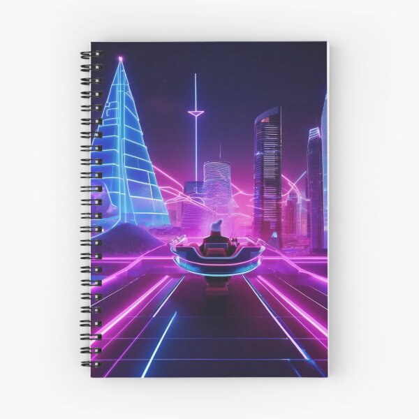 Item preview, Futuristic Neon Santa! designed and sold by Cookbeat.