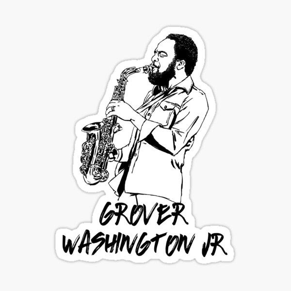 Item preview, Grover Washington Jr  (sketch style) designed and sold by MagicEyesOnly.