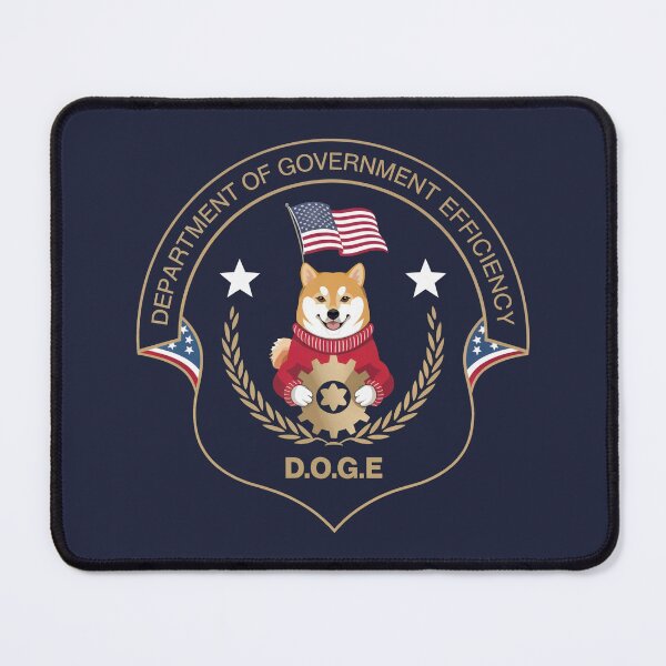 Item preview, DOGE Patriot Shield - Government Emblem designed and sold by cabana.space.