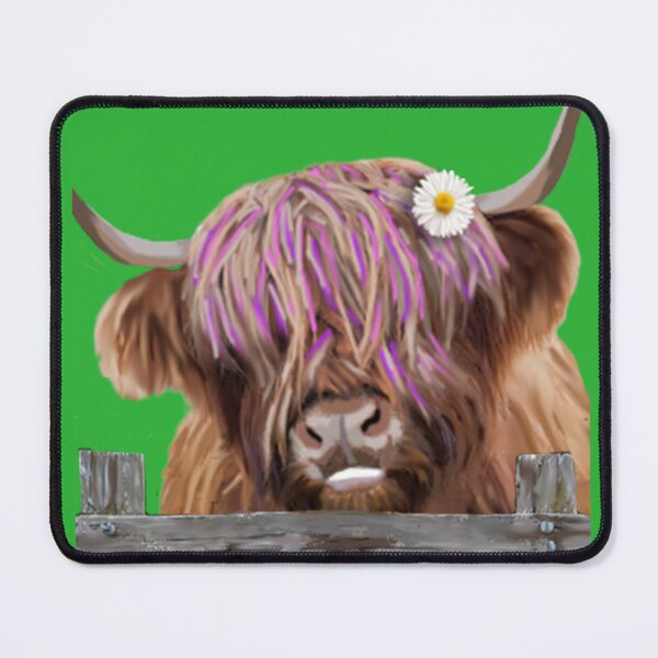 Item preview, Highland Cow Maggie designed and sold by CubingGenius.