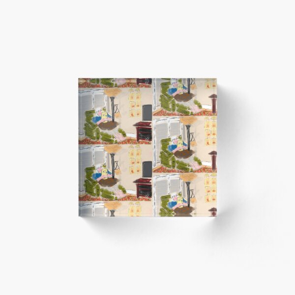 Happy Work Retirement Acrylic Block