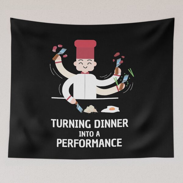 Item preview, Hibachi Turing Dinner Into A Performance designed and sold by MooonTees.